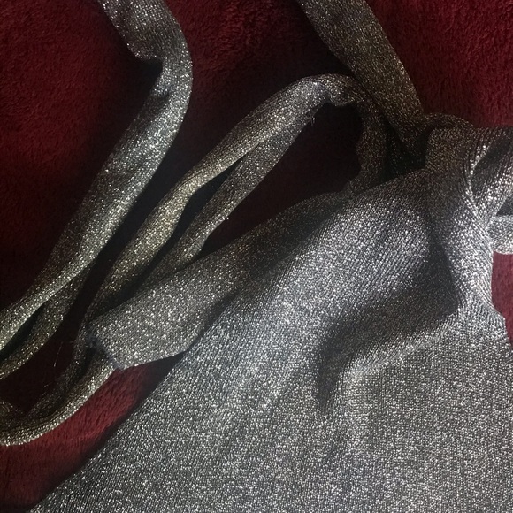 Silver Crop Top - Picture 2 of 3